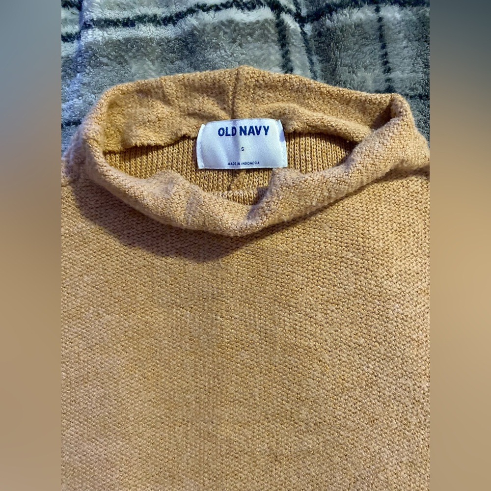 Camel old navy turtleneck sweater